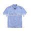 Juqian 2016 Cheap Short Sleeve Blue Cotton/polyester Security Shirt Uniform,Customize Security Guard Uniform Shirts