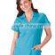 Body Fit Mock Wrap Hospital Staff Uniform
