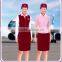 air hostess costume uniform/ air stewardess uniform