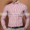 Men Fashion Designer Shirts Delicate Vertical Stripes Shirt Men