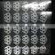 Machine washable decorative reflective vinyl sticker heat transfer on clothes