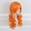 YIWU Perfect Lady Short Orange Cosplay Hair Wig