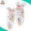 Ladies Fancy Slippers Plush Hippo Animal Slippers