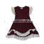 Yawoo Floral Patterns Wave Summer Dress Baby Kids Wear Cute Dresses for Baby Girl