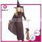 Onbest noble devil queen long dress Halloween costume with cape for girls