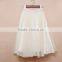 Fashion Latest Women Organza A Line Tutu Skirts Design Pictures Ladies Long Tulle Skirt