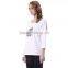 Women's High Heel Printed Trend Cotton Sun Wear White T-shirts