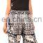 Elephant Paisley - Aladdin Drawstring Trousers  Hippie Festival Boho Trouser Pants