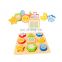 2017 High Quality Montessori Toys Wooden Weather Playing Sets Solid Wooden With Hot Selling