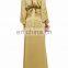 2015 100% silk dress,fashion lady dress, embellished long sleeve maxi dress
