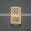 Gold Plated Personalized Square Knuckle Ring Diamond Sparkling Ring Wedding Jewelry