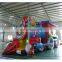 Train inflatable bounce house,naughty castle,jumping castle combo