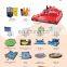 Jet power inflatable surfboard for sea sports club