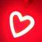 Heart-shaped Cob Led Chip 6v 1w bicycle tail light