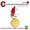 Awarding Custom School Metal Gold Souvenir Medal in Zhongshan