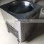 One circle Stirring Fry Fruit Yogurt Fried Ice Cream Rolls pan fried ice cream roll machine philippines