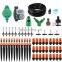 5M~25M DIY Drip Irrigation System Automatic Watering Garden Hose Micro Drip Garden Watering Kits with Adjustable Drippers