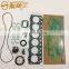 6D95 diesel engine overhaul gasket set cylinder head gasket repair kit for excavator
