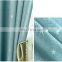 New design polyester jacquard blackout ready made curtain