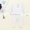 Fahion Plain Color 0-2 Years Baby Rib Cotton Long Sleeve Soft Onesie Romper