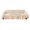 Chinese manufacture dust- proof couch cover set sofa protector chenille 100% polyester embroidered sofa cover