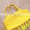 2019 summer New girls swimwear three-piece set yellow tassel top & bird shorts children bikini kids girls swimwear