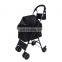Hot Sale Pet Travel Carrier Foldable Portable Dog Stroller 4 Wheels Pet Stroller