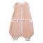 Hot Sale Summer Muslin Baby Sleeping Bag With Feet Wearable Blanket