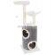 Floor to Ceiling Cat Tree Popular Plush Wooden Cat Scratcher Tree Cheap Cat Tree