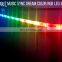 Remote Control 16.4ft 32.8ft Dynamic RGBIC Color Changing Chasing Effect Music Sync Addressable Dreamcolor LED Strip Light