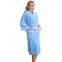 Luxury 100% cotton terry warm star hotel unisex bathrobe women's sleepwear