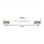Professional Work out Fitness Sport Gymnastics Curve Weightlifting Barbell bar for gym .home