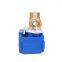 Brass 3 port T port L port ball valve three-way motorized water air mixing valve with electric actuator