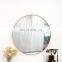Luxury Hotel Bathroom Decorative Antique round wood framed bathroom mirrors