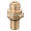 Cylinder valve for CO2 Soda Maker