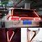 2PCS Car LED Reflector For Toyota RAV4 2019 2020 Rear Pillar Light Rear Running Light Bumper Brake Light Dynamic Turn Signal