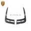 carbon fiber front bumper canards fit for bentley bentayga luxury car parts