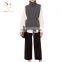 Sleeveless Women's knitted Patterns Cashmere Sweater Vest