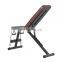 New Design Hot Sale Pu Non Slip Mat Foldable Tilt Bench Press Adjustment Dumbbell Bench
