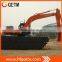 Amphibious Pontoon Able to Work in 0.3-6m Deep Water Amphibious Excavator