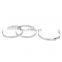 High Quality Stainless steel throat hoops clamp hoops grip hoops stainless steel clasp hose clamps all kinds of pipe fittings