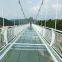 New Park Facilities Glass Bridge With Safety Security Suspension Bridge Scenic Caves
