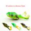New Bait Double Clutch Lures Cheap Topwater Soft Hollow Body  Hooks Fishing Snakehead Fishing Frog Lure