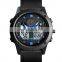 Buying in bulk wholesale best military watch Skmei 1257 mens watches silicone straps chrono alarm day date display
