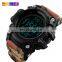 Multifunction digital 50M waterproof watch