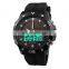 SKMEI Brand 1064 LED Digital Quartz Dual Display Solar Powered Watch 50M Waterproof Diving Watches