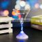 Champagne Cocktail Goblet Glass Bar Club Beverage Cup Night Light Cup