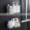 Plastic Hanging Storage Makeup Organizer Wall Mount Shelves for Bathroom Kitchen Office Bedroom