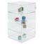 acrylic removable shelf adjustable case cabinet with lock tier