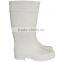 2016 fashion pvc rain boots food industry safety boots